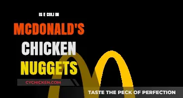 Are McDonald's Chicken Nuggets Contaminated with E. Coli?