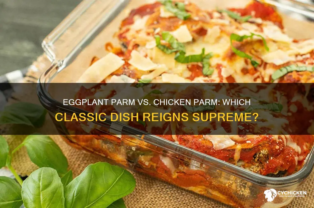 is eggplant parm better than chicken parm