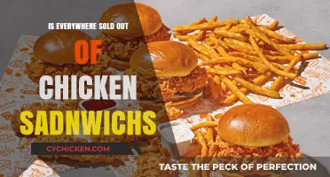 Chicken Sandwich Shortage: Why Are They Sold Out Everywhere?