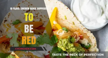 Is Fajita Chicken Sauce Red? Unraveling the Color Mystery