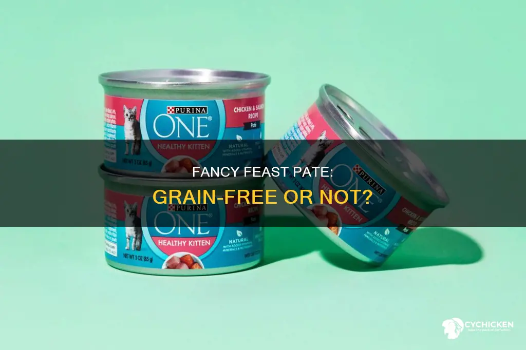 is fancy feast beef and chicken pate grain free