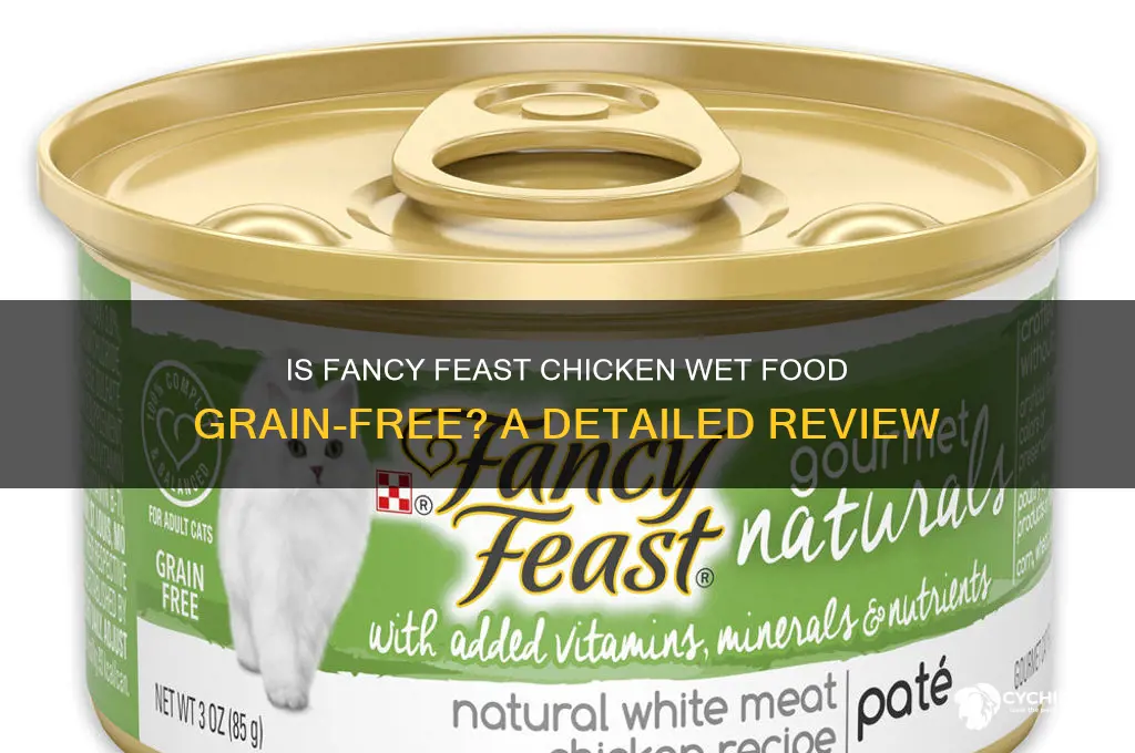 is fancy feast chicken wet foodgrain free