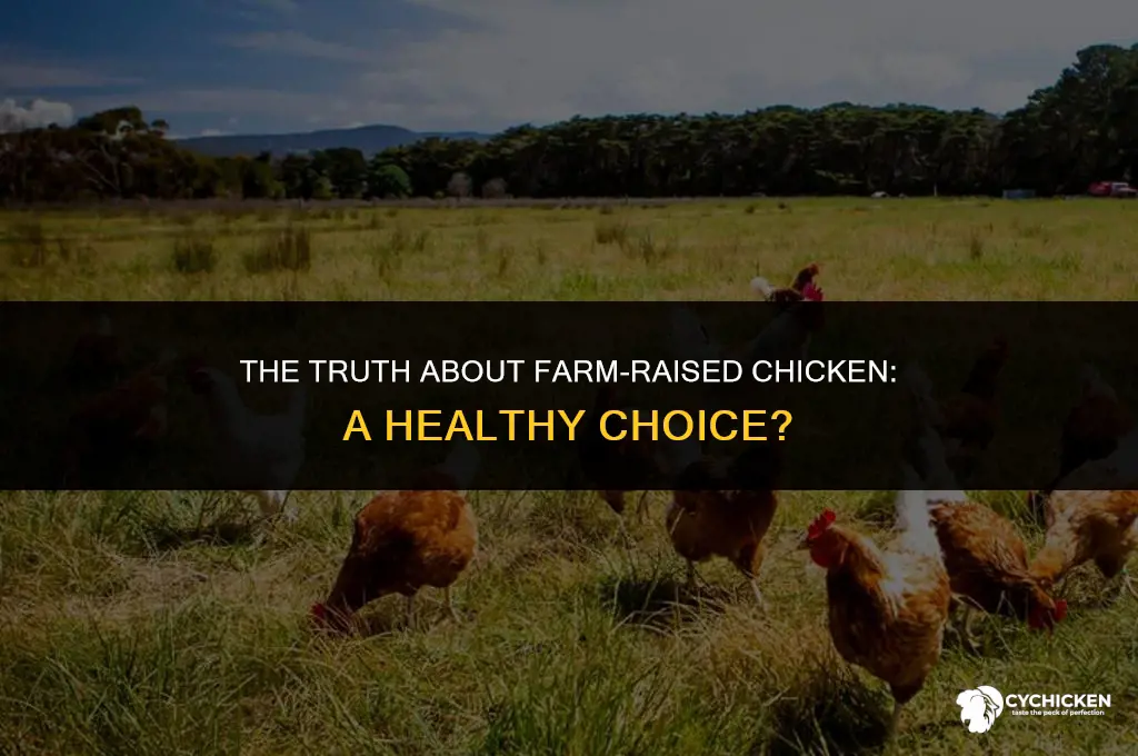 is farm raised chicken healthy