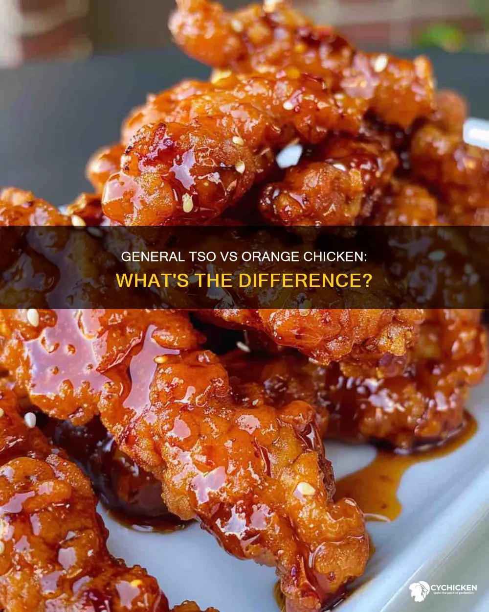 is general tso chicken and orange chicken the same