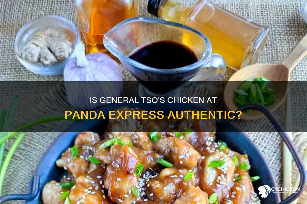 is general tso chicken at panda express