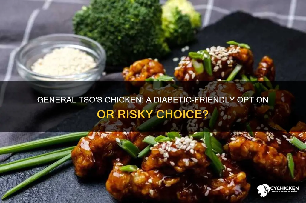 is general tso chicken ok for diabetics