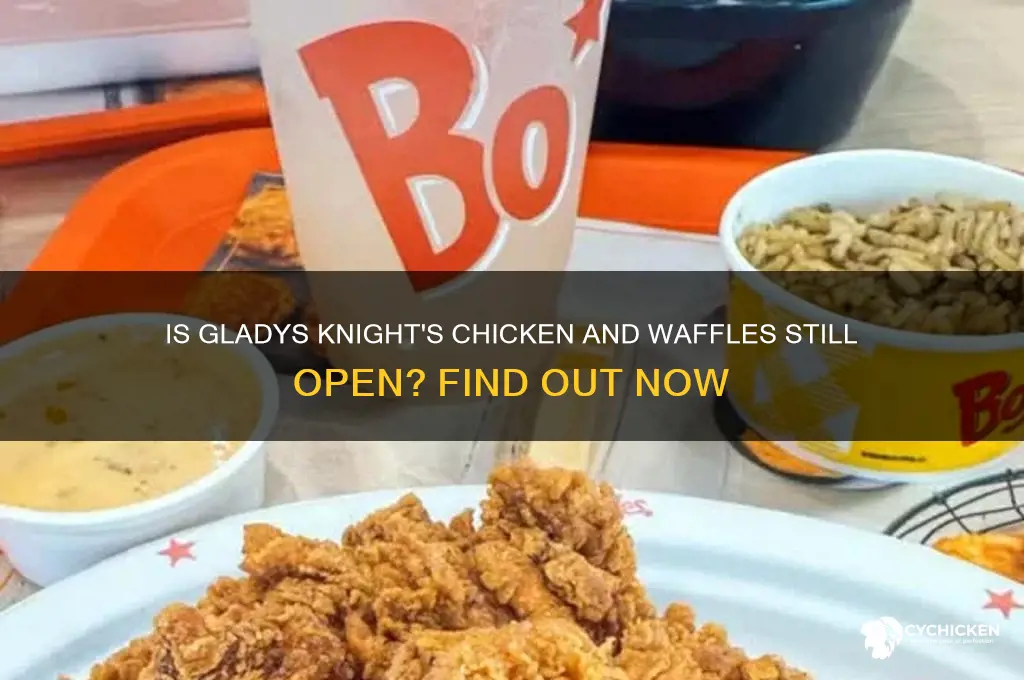 is gladys knight chicken and waffles still open