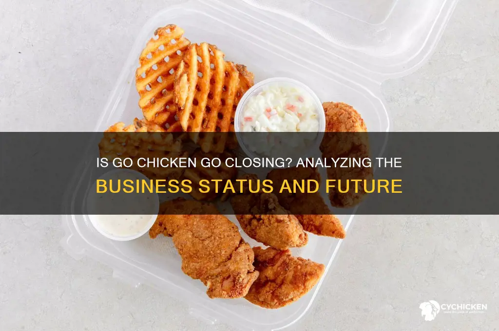 is go chicken go going out of business
