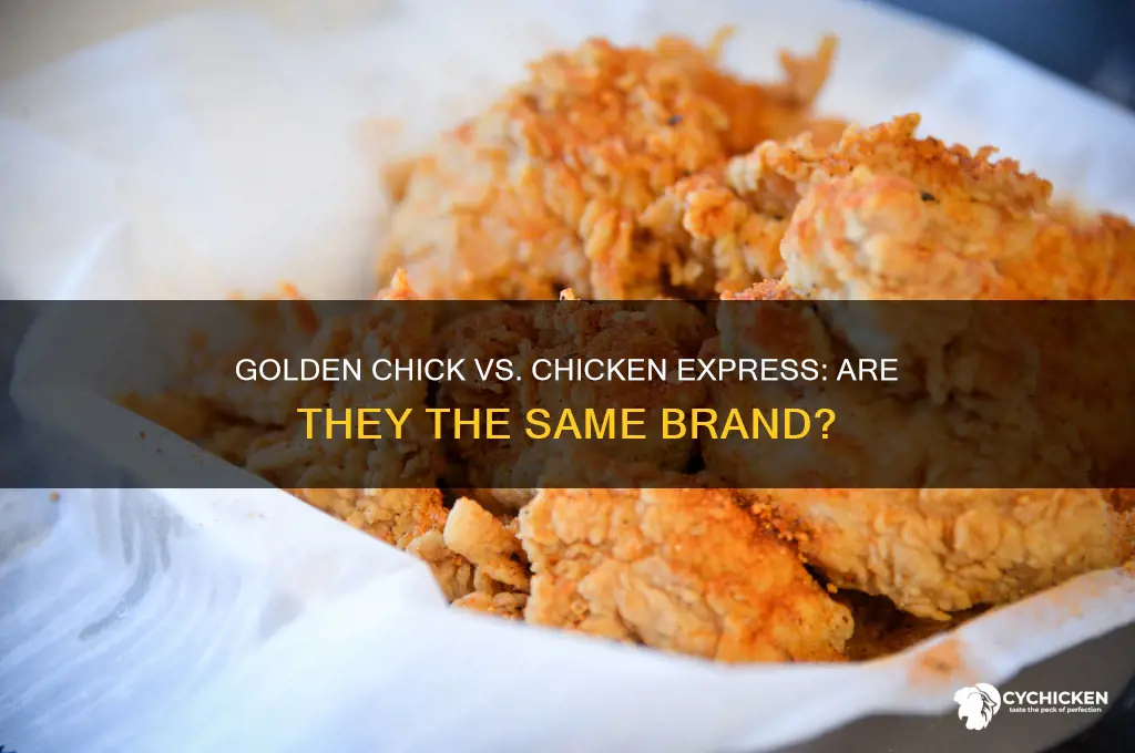 is golden chick and chicken express the same