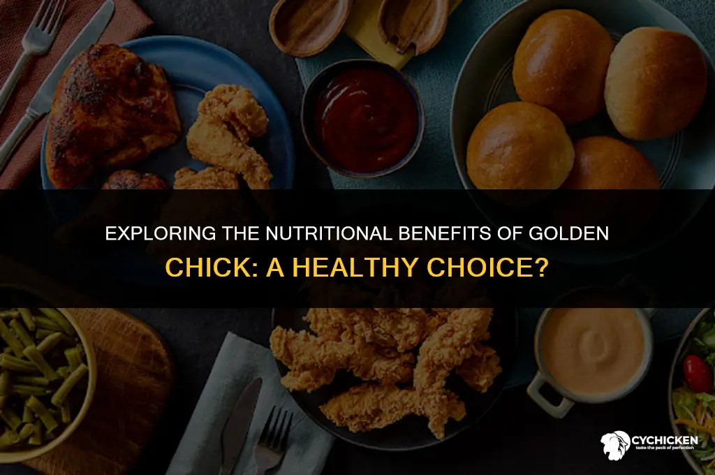 is golden chick healthy
