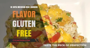 Goya Mexican Rice Chicken Flavor: Gluten-Free or Not?