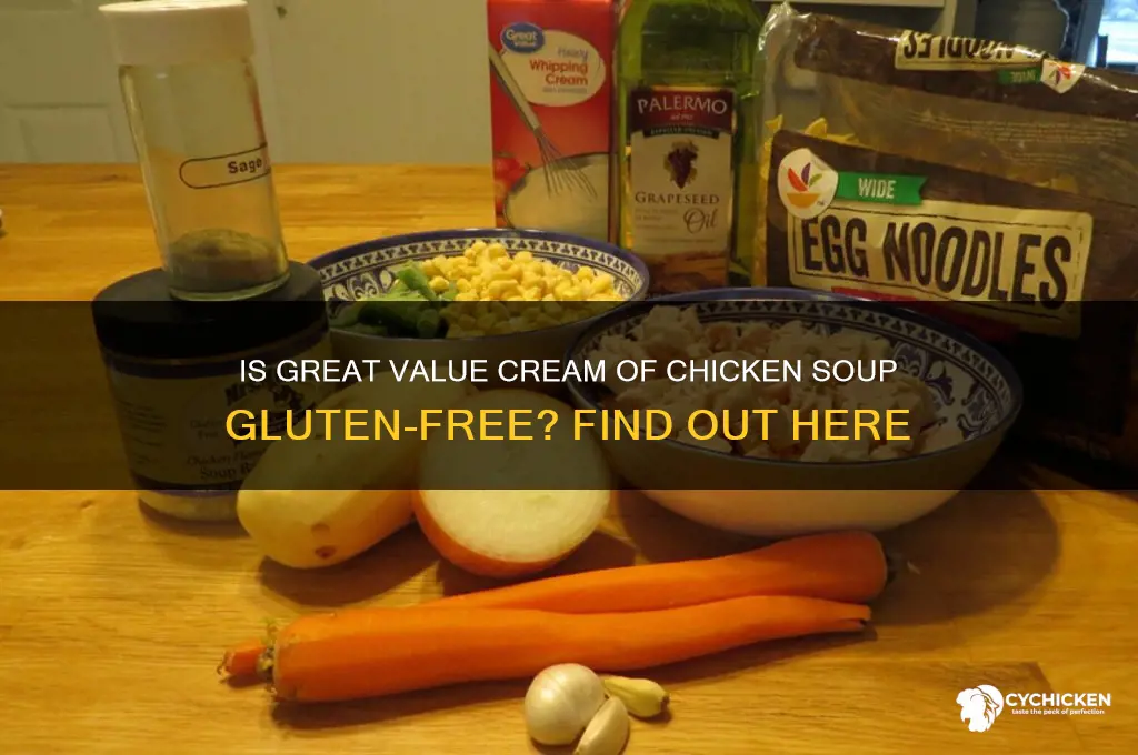 is great value cream of chicken gluten free