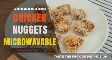 Microwaving Great Value Fully Cooked Chicken Nuggets: Quick, Safe, or Risky?
