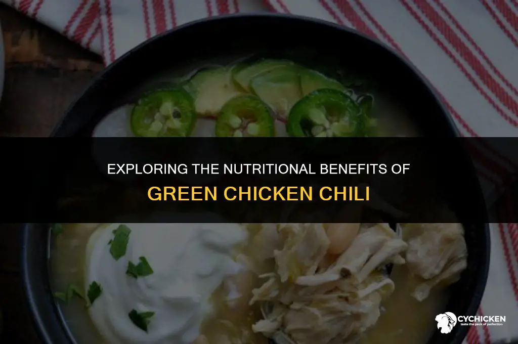 is green chicken chili healthy