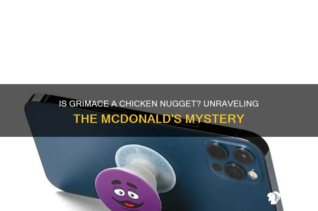 is grimace a chicken nugget