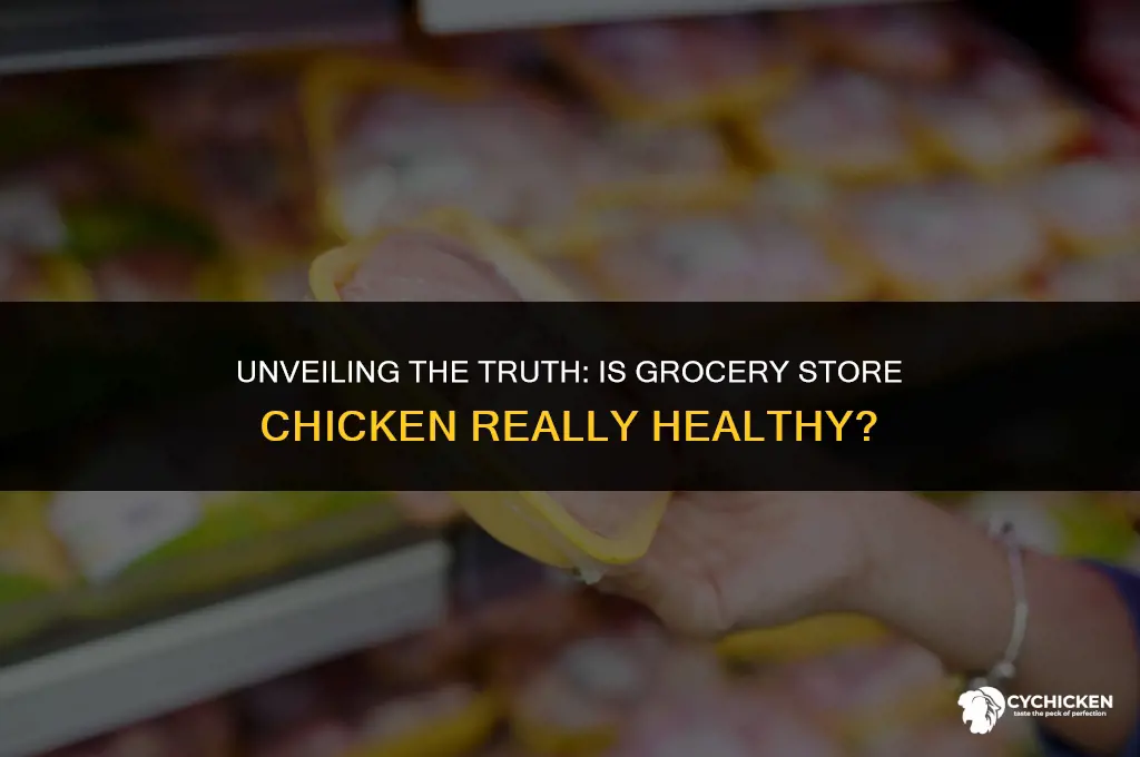is grocery store chicken healthy