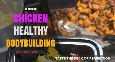 Ground Chicken: A Healthy Protein Choice for Bodybuilding?