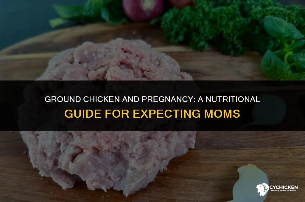 is ground chicken healthy when pregnant