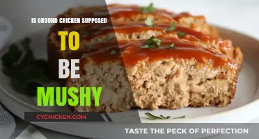Is Ground Chicken Mushy? Understanding Its Texture and Freshness