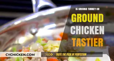 Ground Turkey vs. Ground Chicken: Which Poultry Reigns Supreme in Flavor?