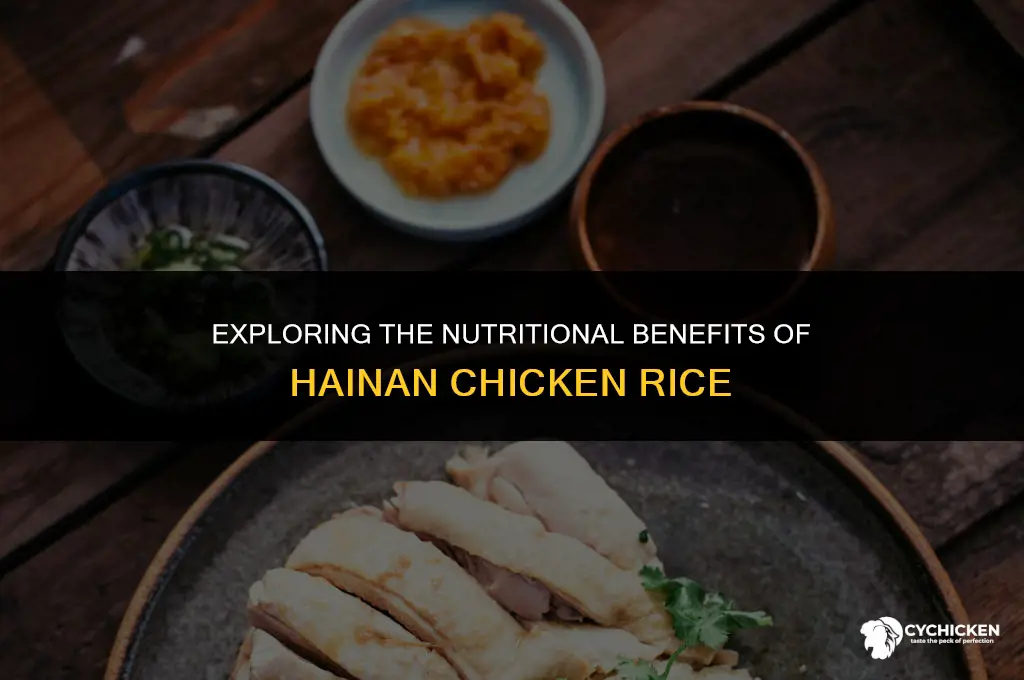 is hainan chicken rice healthy