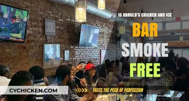 Harold's Chicken and Ice Bar: Smoke-Free?