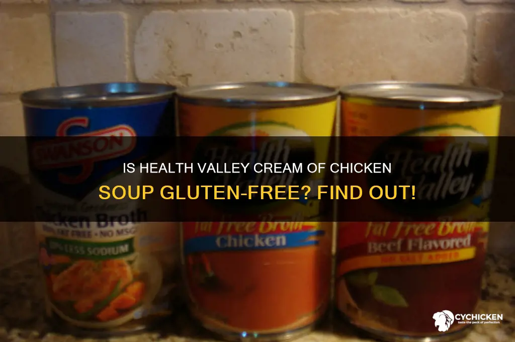 is health valley cream of chicken gluten free