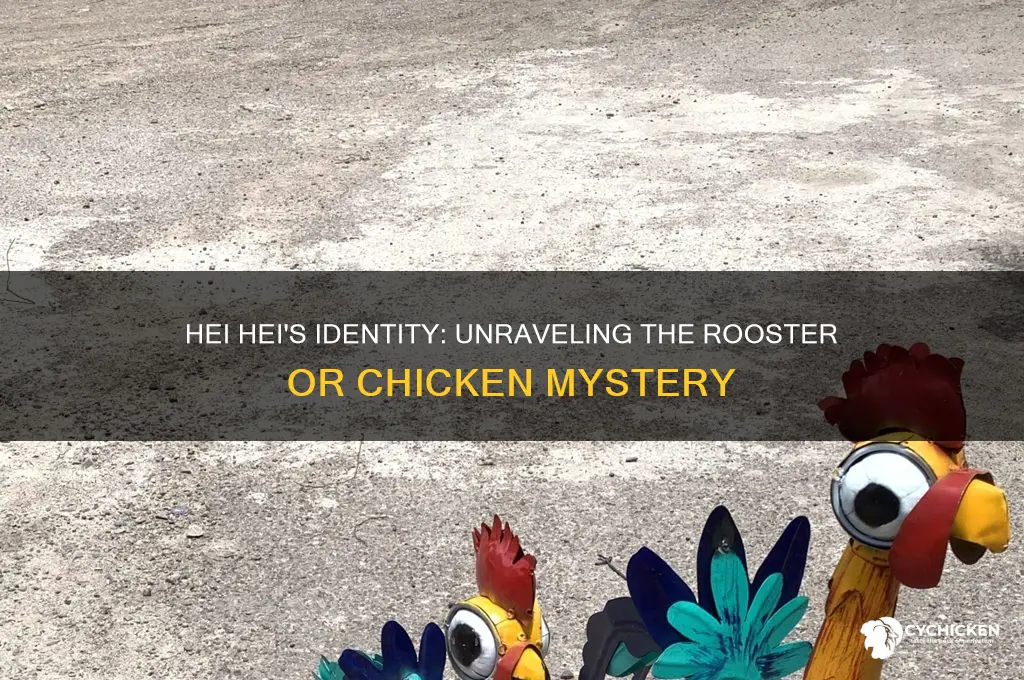 is hei hei a rooster or chicken