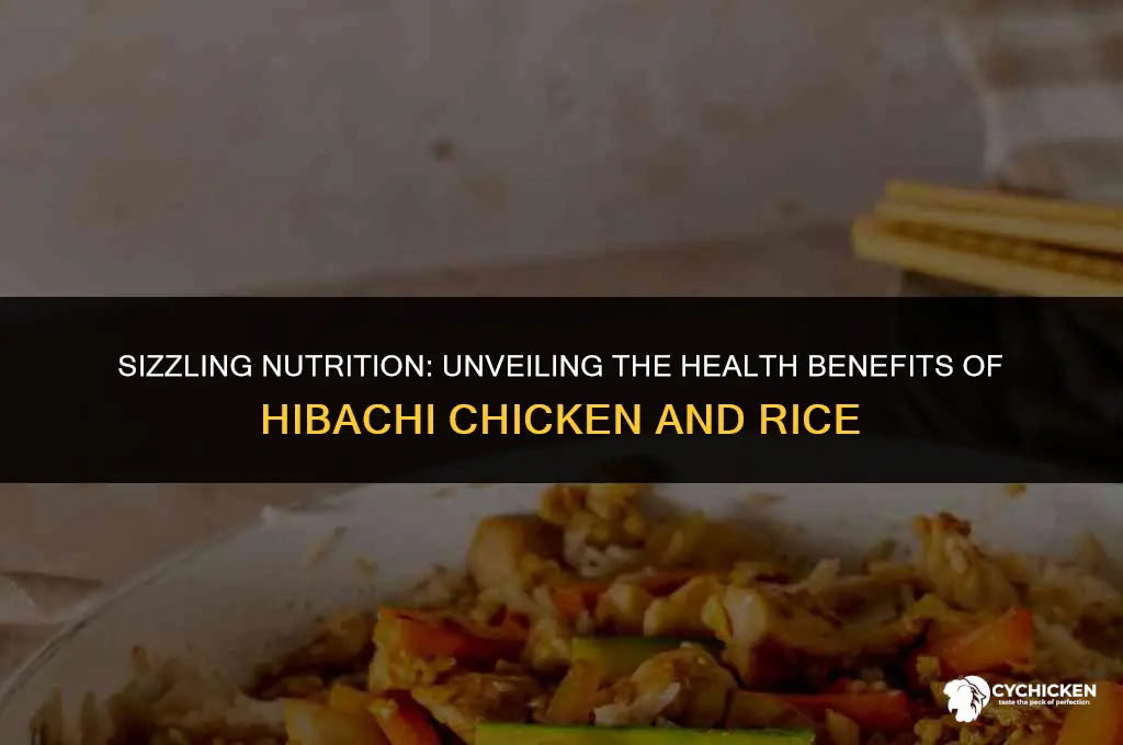 is hibachi chicken and rice healthy