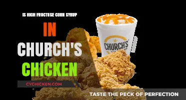 Church's Chicken: High Fructose Corn Syrup Surprise