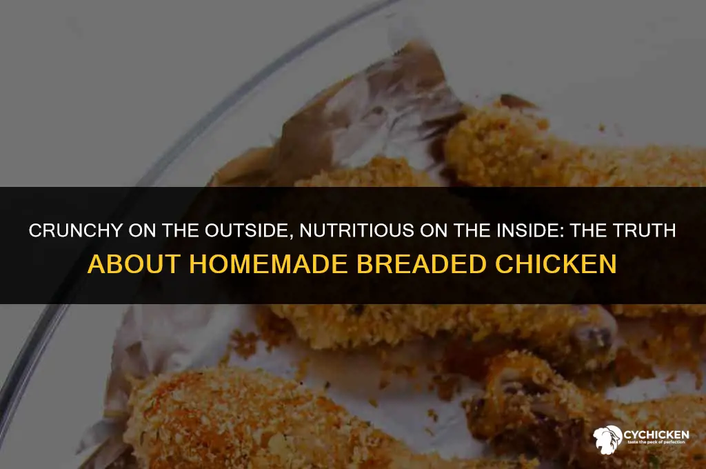 is homemade breaded chicken healthy