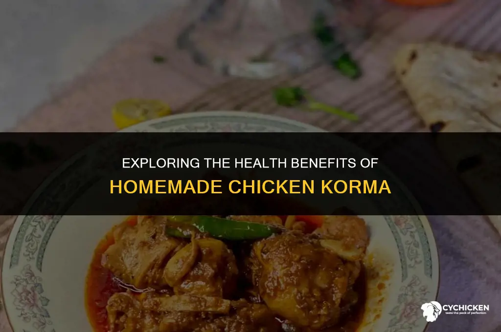 is homemade chicken korma healthy