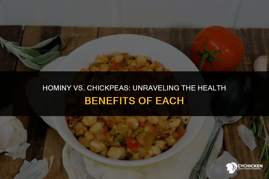 is hominy or chick peas healthier