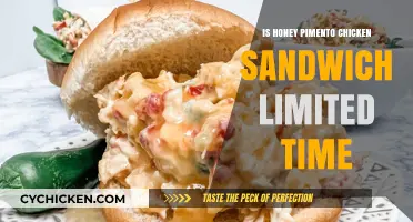 Limited-Time Honey Pimento Chicken Sandwich: Is It Still Available?
