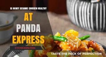 Decoding Nutrition: Is Panda Express' Honey Sesame Chicken a Healthy Choice?