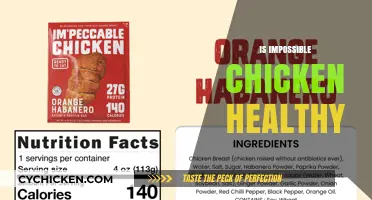 Exploring the Health Benefits of Impossible Chicken: A Nutritional Breakdown