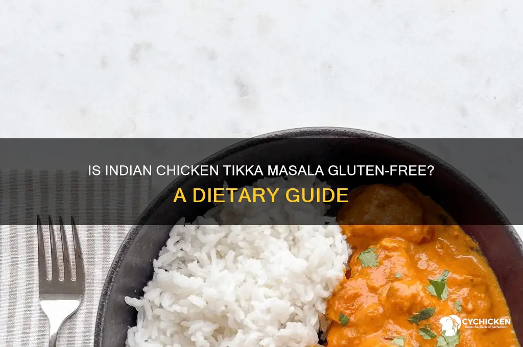 is indian chicken tikka masala gluten free