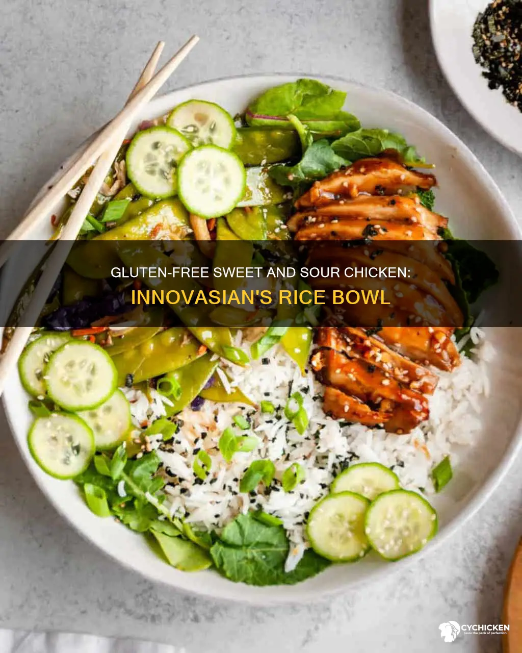 is innovasian sweet and sour chicken rice bowl gluten free