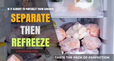 Thawing Chicken: Refreeze or Not?