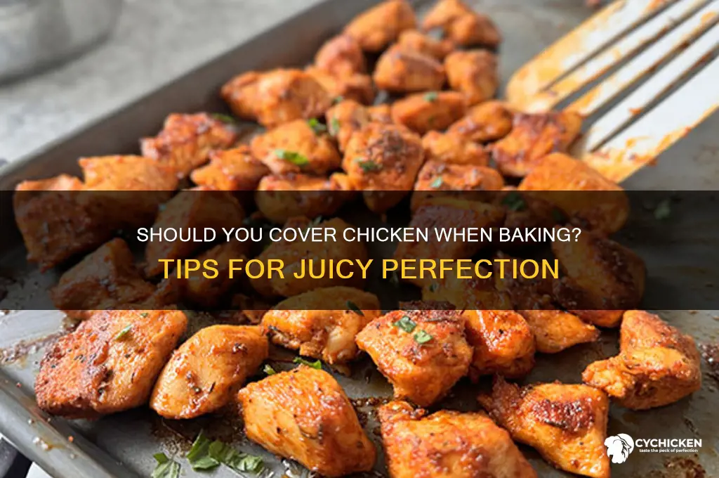 is it best to cover chicken when baking
