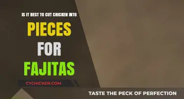 Cutting Chicken for Fajitas: To Slice or Not?