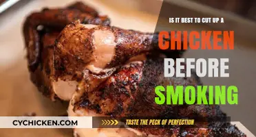 Smoking Chicken: Cut First or Whole?