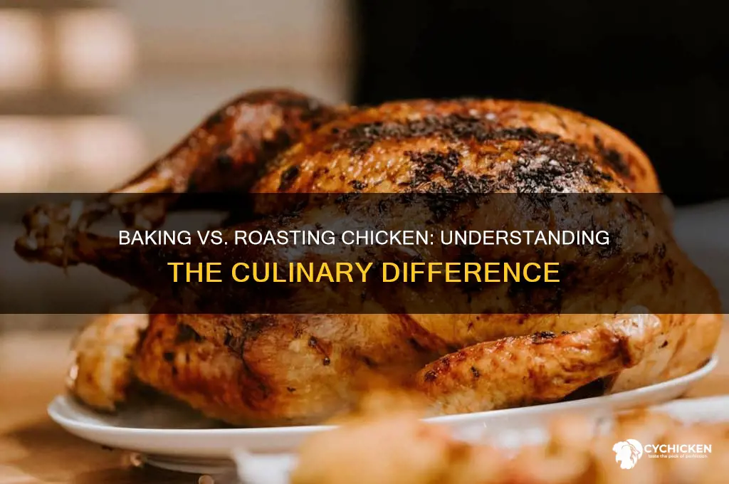 is it called baking chicken or roasting