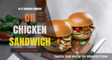 Chicken Burger vs. Chicken Sandwich: Unraveling the Tasty Debate