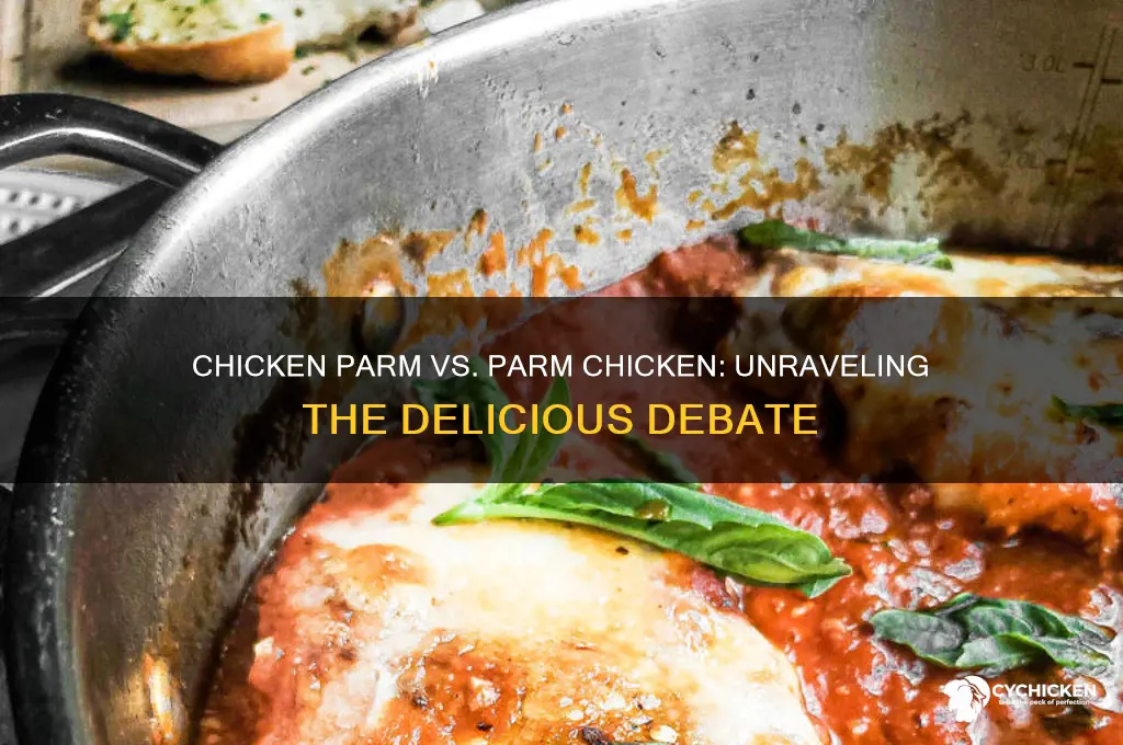 is it chicken parm or parm chicekn