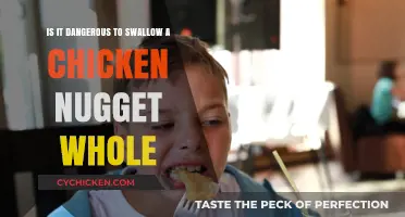 Swallowing Chicken Nuggets Whole: Risks, Dangers, and Safety Tips