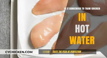 Thawing Chicken in Hot Water: Is It Safe?