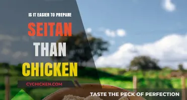 Seitan vs. Chicken: Which Protein is Easier to Prepare?