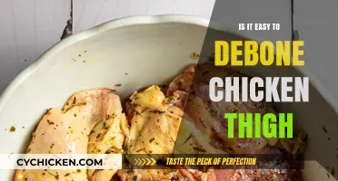 Deboning Chicken Thighs: Simple Steps for Effortless Meat Removal