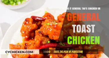 General Tao's Chicken: A Tasty Tale of Two Names